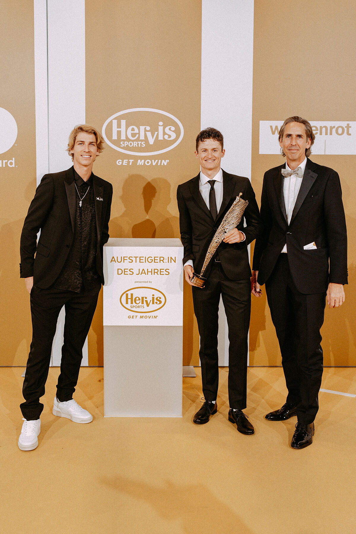 Hervis Sports präsentiert Aufsteiger des Jahres bei Österreichs Sporthilfegala